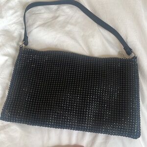 Sparkly black purse